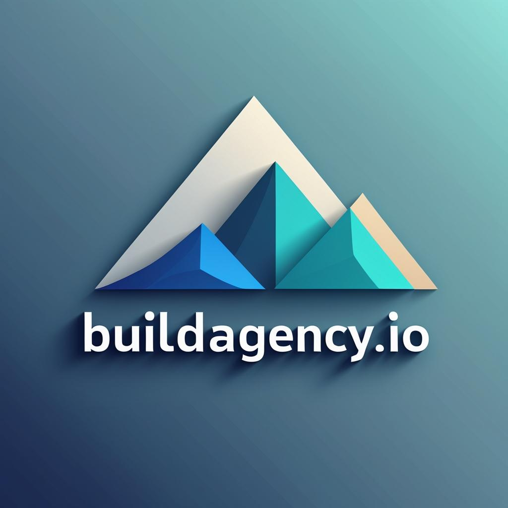 buildagencyio logo for business and for website display