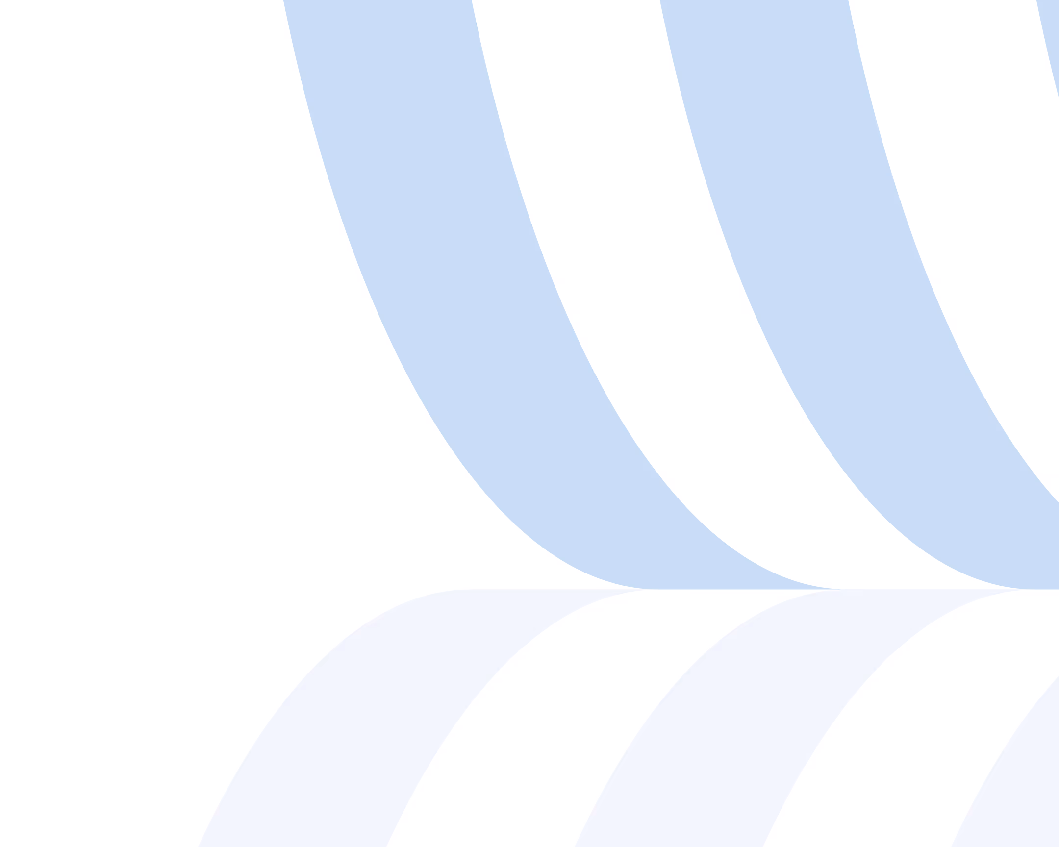 Abstract image with curving black and light blue stripes creating a wave pattern.