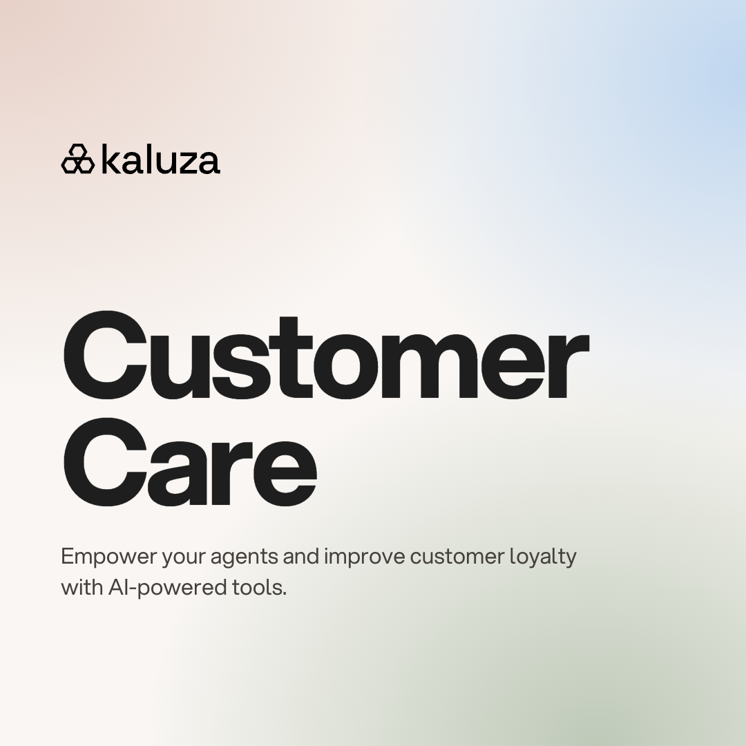 Kaluza Customer Care: The contact centre built for energy