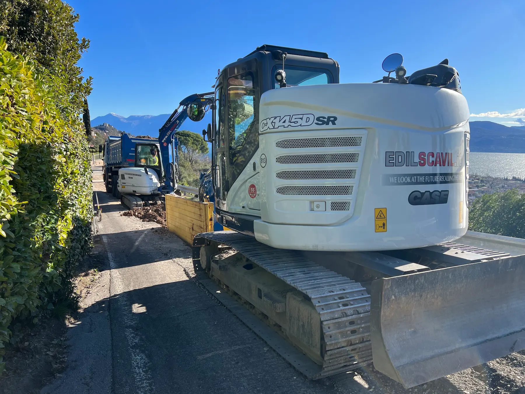 Displayed image from the thumbnail slider