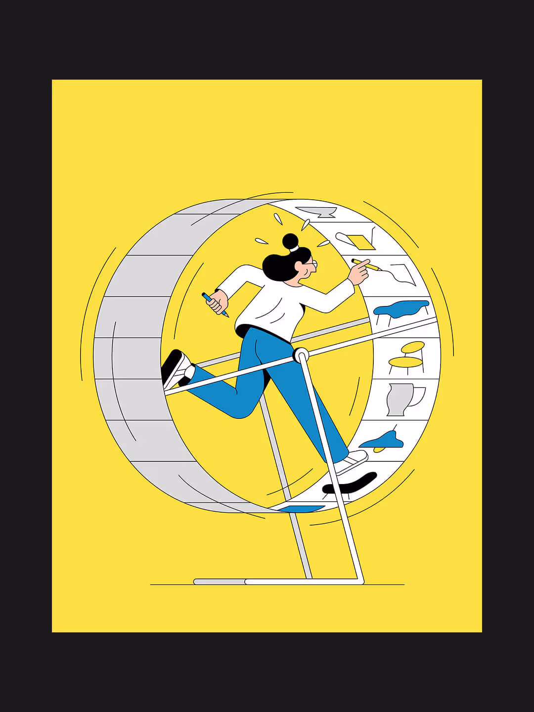 Eine Illustration vom Illustrator Benjamin Hermann