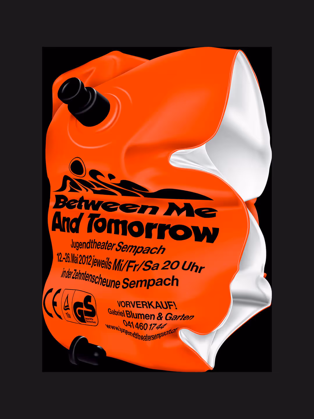 Ein Plakat vom Grafiker Erich Brechbühl.