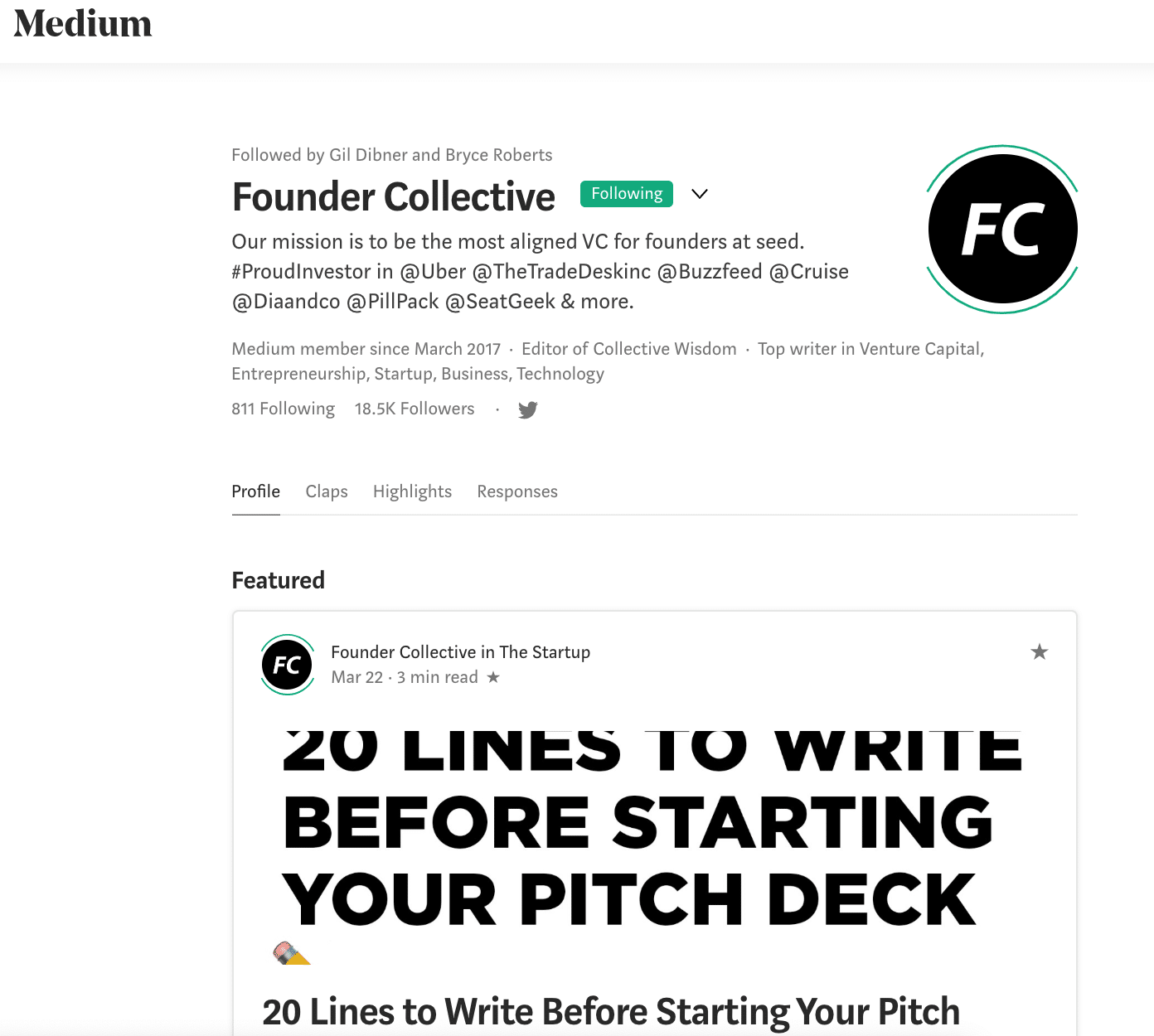 Content Marketing Venture Capital