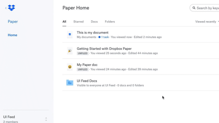 Dropbox - 25 Best Online Productivity Tools