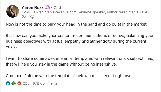 Aaron Ross - Crunchbase 25 Sales Leaders to Know in 2020