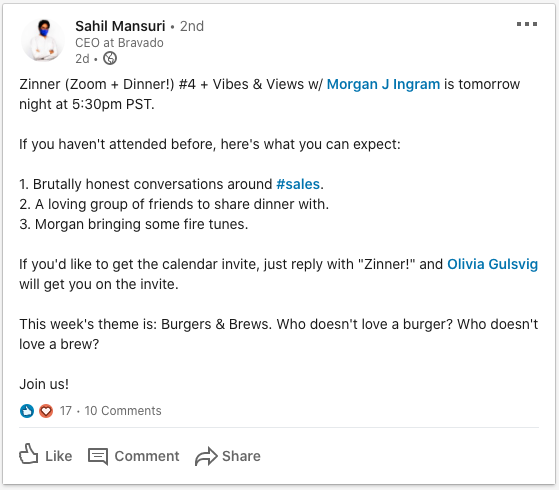 Sahil Mansuri - Crunchbase Top 25 Sales Leaders to Know 2020