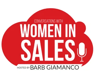 women in sales podcast cover image