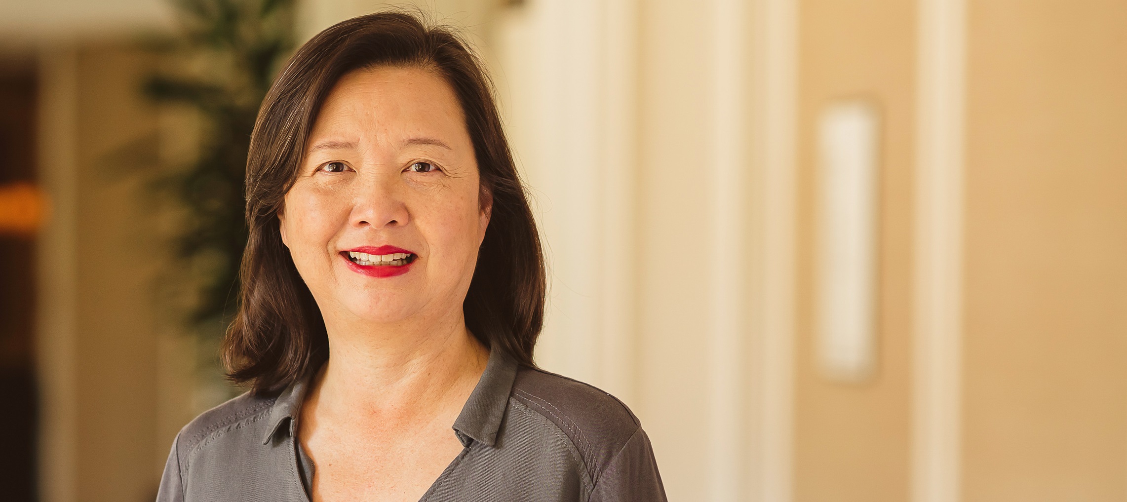 Alice Nguyen, VP of preconstruction at McCarthy, headshot