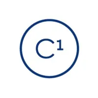 The Calibre One logo featuring a stylized C with a superscript 1 inside a circle.