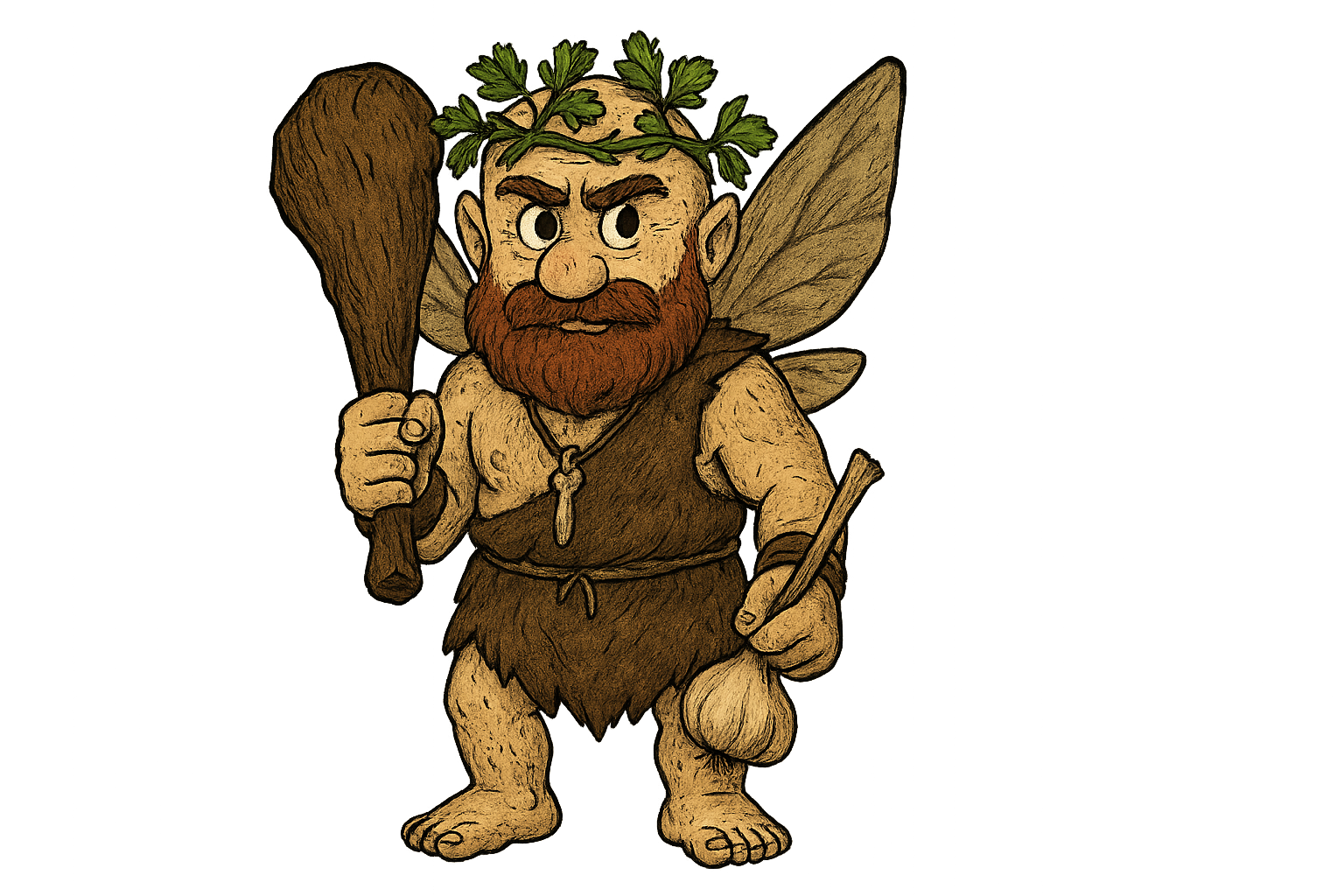 Die Mettelfe als Neandertaler