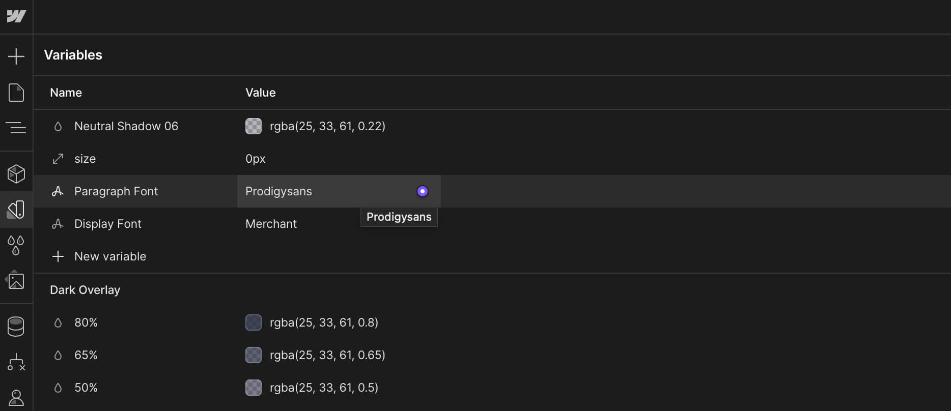 Typography - Yogastic X Webflow Template