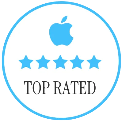 Apple Top Rated logo