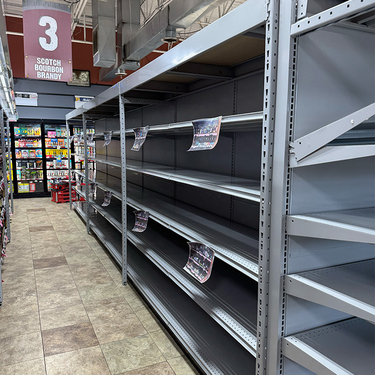 Liquor Store Shelving