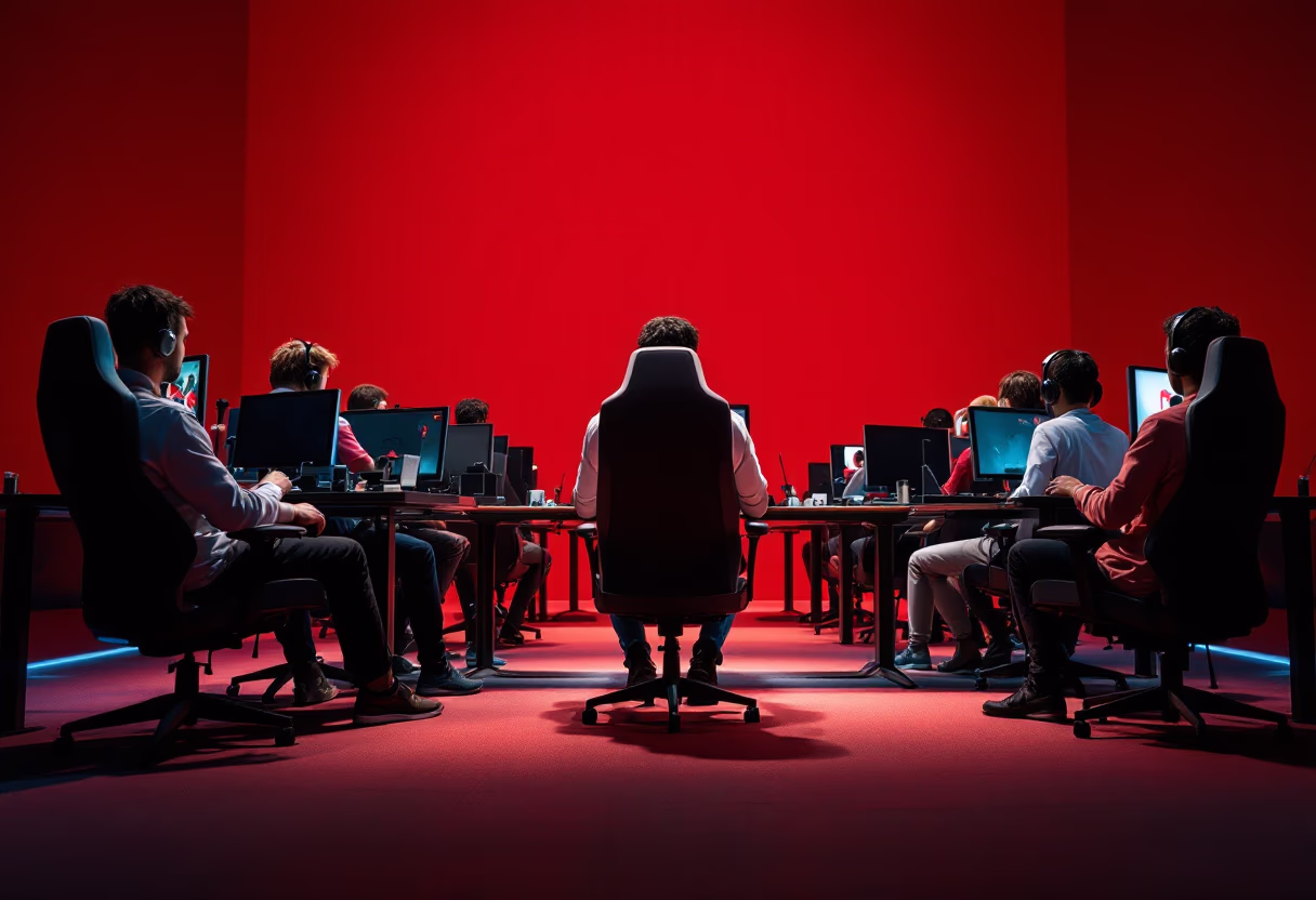 image of gaming tournaments for a gaming and entertainment company