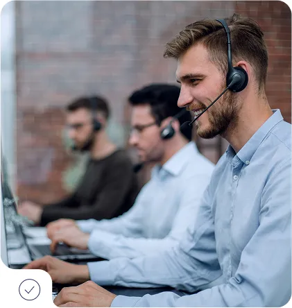 Customer service team providing 24/7 taxi booking support for Aspen and Vail Colorado transportation services
