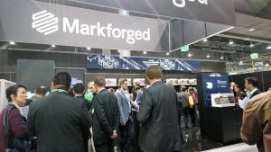 Markforged's booth at formnext 2017