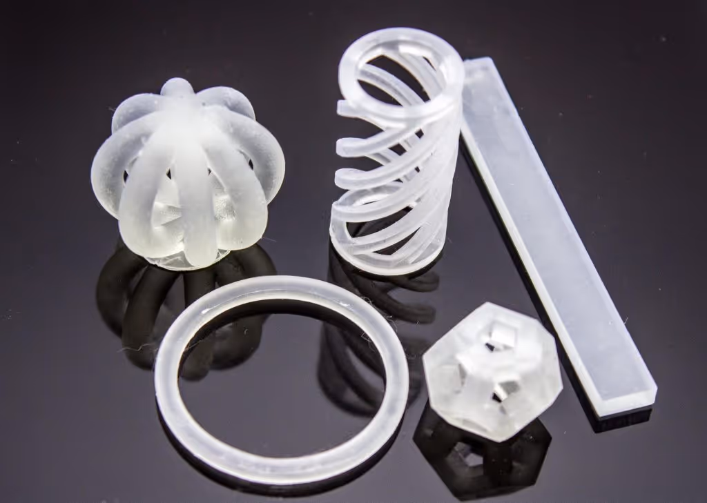 silicone 3d printing applications High