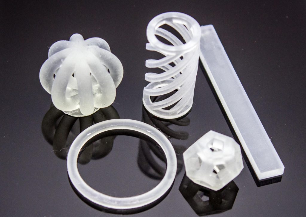 silicone 3d printing applications High