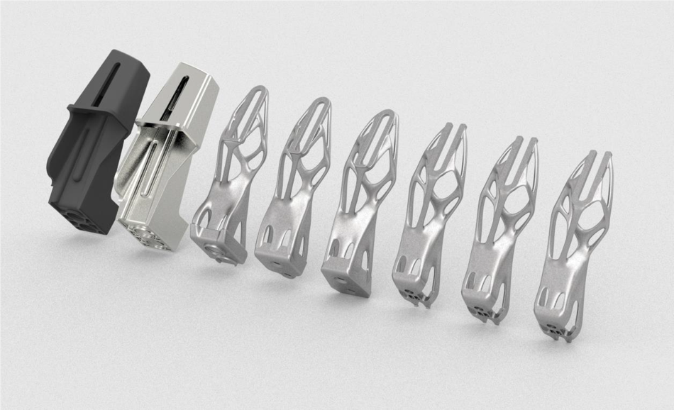 BMW 3d printed roof bracket