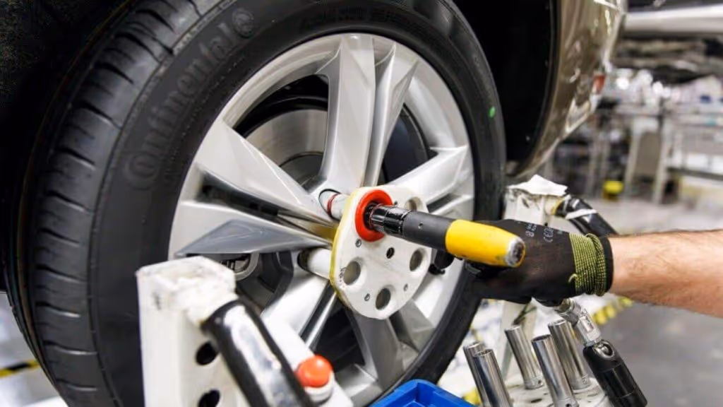 3D-printed wheel protection jig