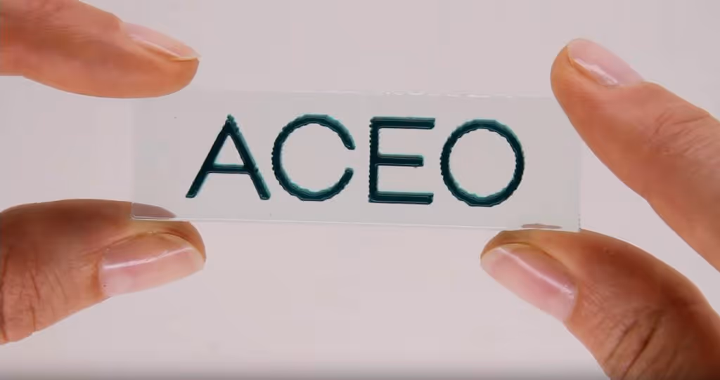 ACEO silicone 3D printing with AMFG