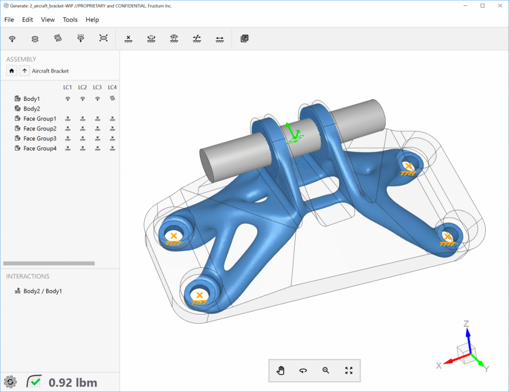 Frustum GENERATE generative design software
