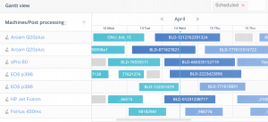 AMFG Production Management for Additive Manufacturing