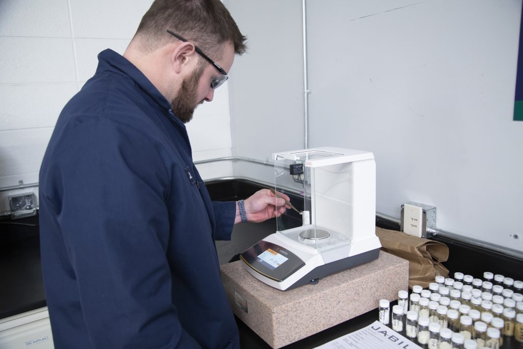 Jabil's Chemical Lab, Jabil Engineered Materials