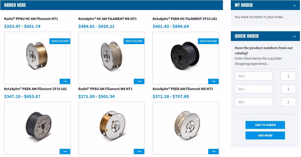 Solvay e-commerce platform [Image credit: Solvay]