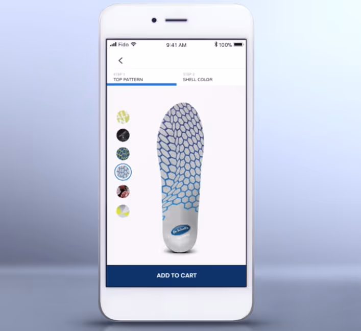 Customised_3D_printed_insoles Dr. Scholl's