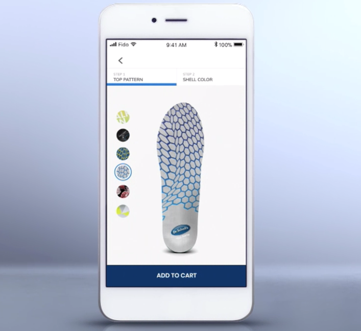 Customised_3D_printed_insoles Dr. Scholl's
