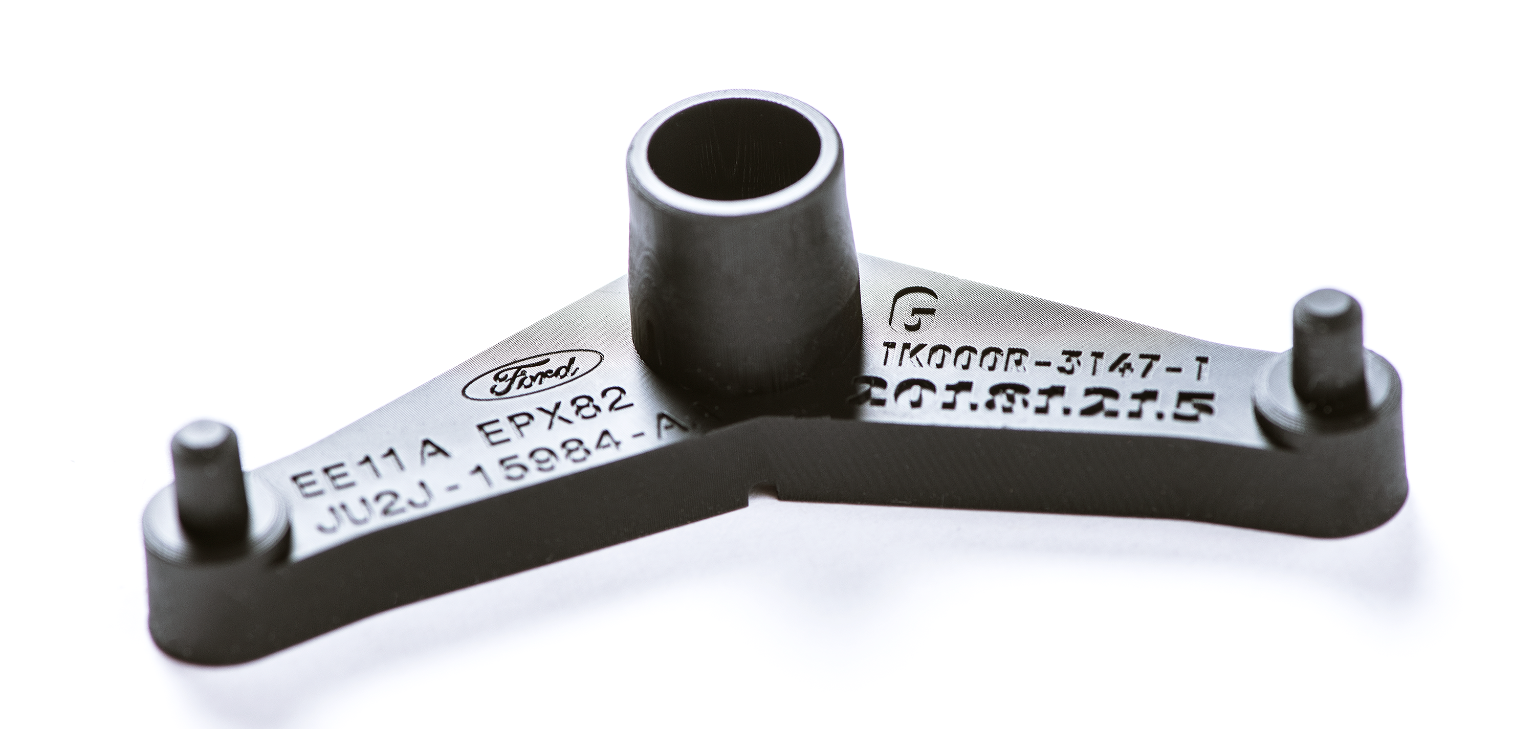 Ford HVAC Lever Arm 3D-printed using Carbon's DLS technology