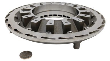 Komplexe Elemente in der Titanscheibe [Bildnachweis: KW Micro Power]