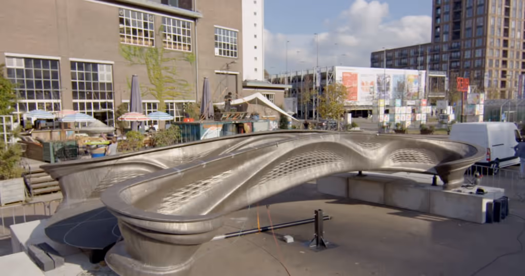 MX3D's 3D printed bridge 2019