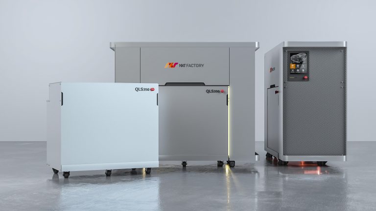 Das 3D-Drucksystem von NXT Factory verwendet die unternehmenseigene Quantum Laser Sintering ™ -Plattform 
