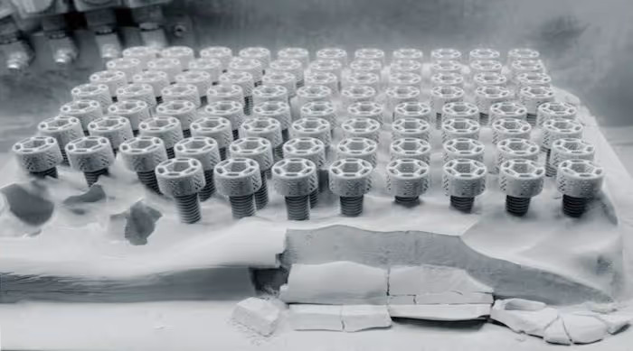 metal binder jetting fasteners