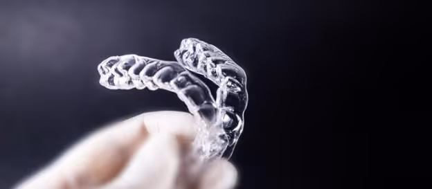 a set of clear aligners
