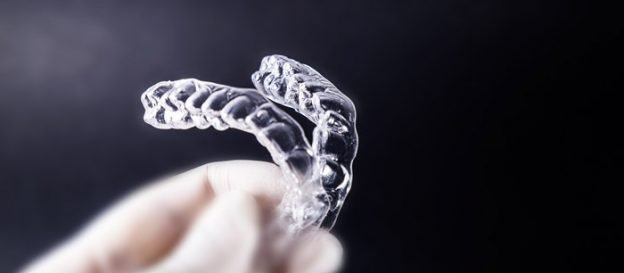 a set of clear aligners
