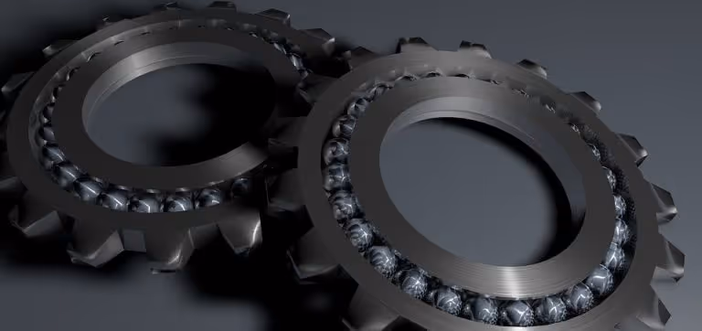 3D gedruckte Kugellager [Bildnachweis: Bowman International]