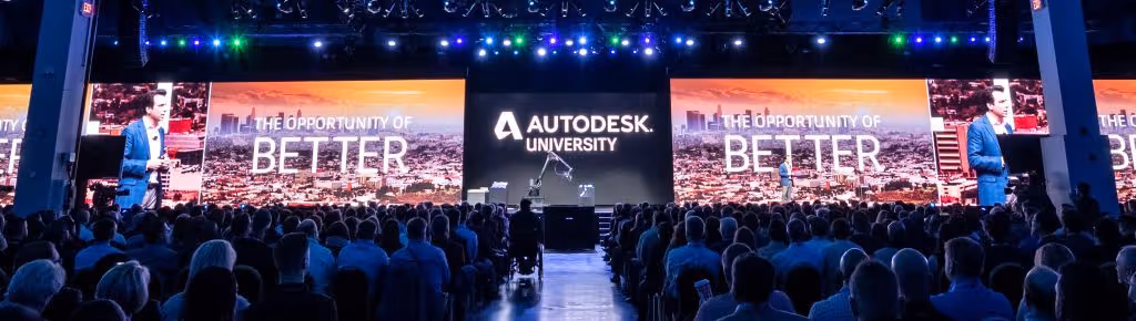 Autodesk University 2018 [Bildnachweis: Autodesk]