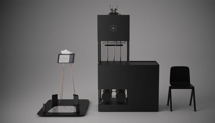 The Quant-U technology combines real-time footprint analysis, data-driven design and in-store 3D printing to create customised insoles [Image credit: ECCO]