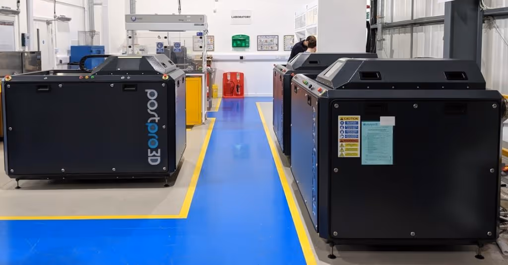 AMT's PostPro3D system /> <em>AMT's PostPro3D system [Image credit: AMT]</em>[/caption] <h3><b>Do you think that we will get to the point where we will have a fully automated depowdering solution?</b></h3> <span style=