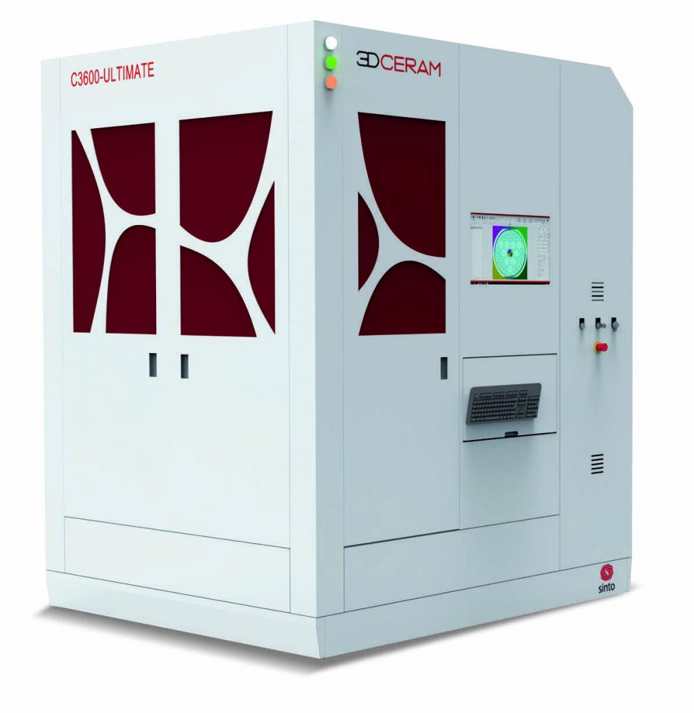 3DCeram’s new ceramic 3D printer