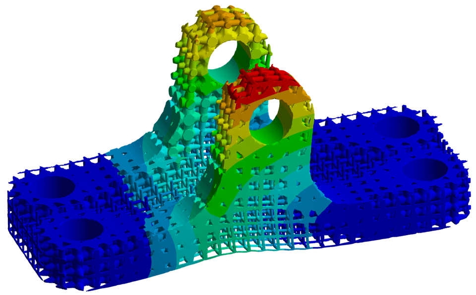 Deformation simulation ANSYS