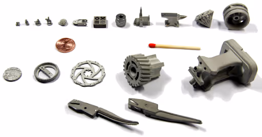 Incus sample parts 3D printing