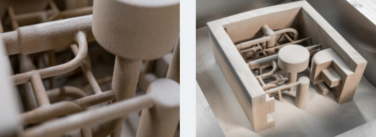 Bosch Rexroth 3D printed manifold cores