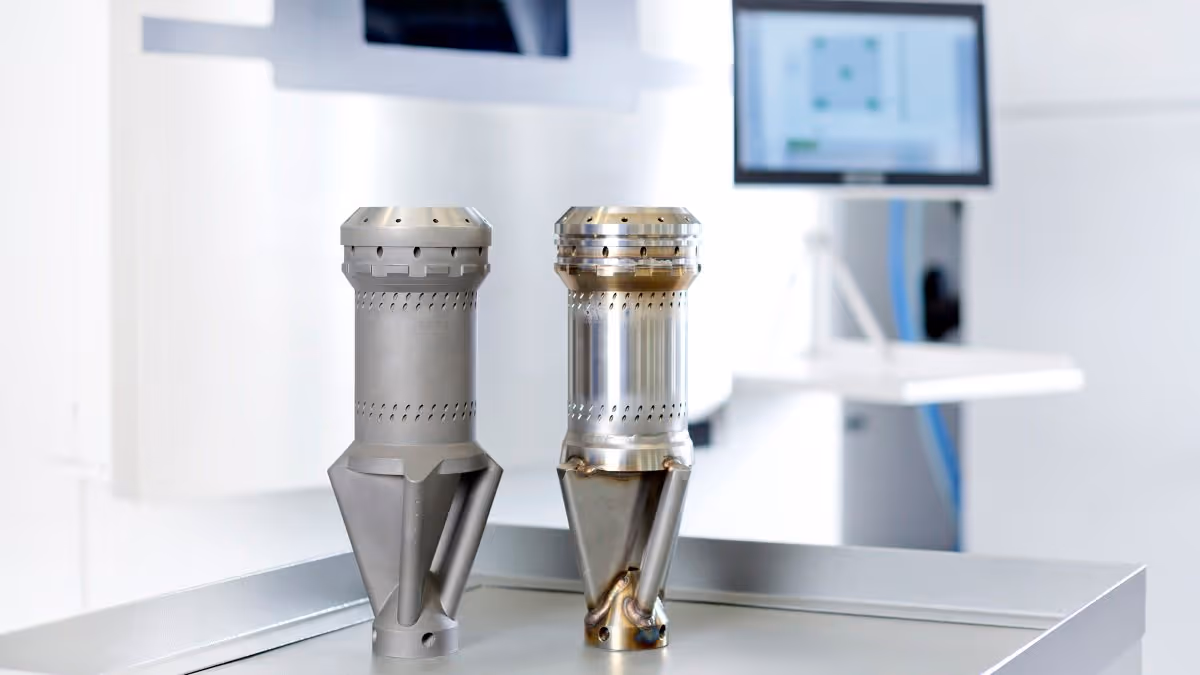 siemens 3d printed burner