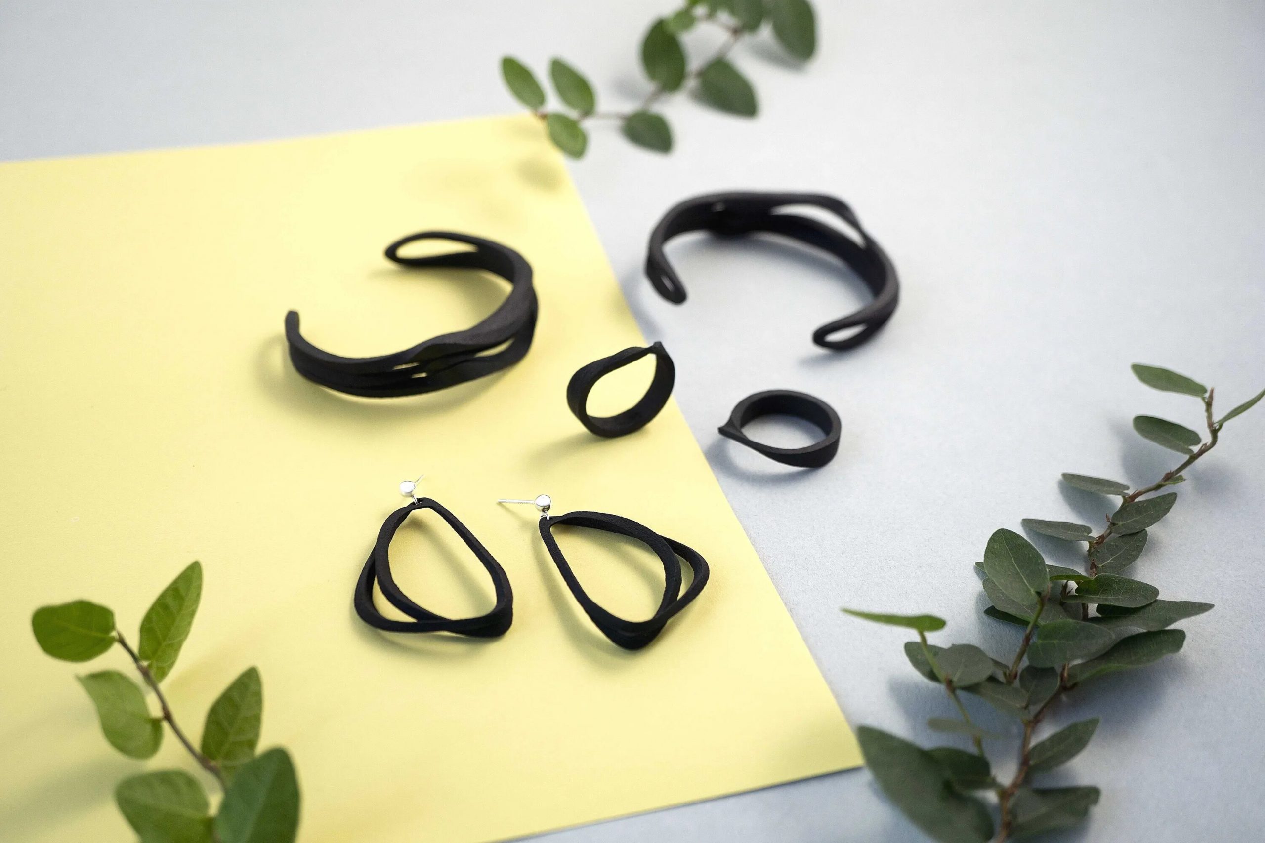 LACE Jenny Wu carbon fiber jewelry