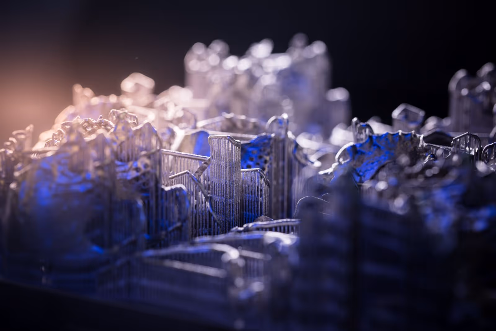 3D printed landscape model