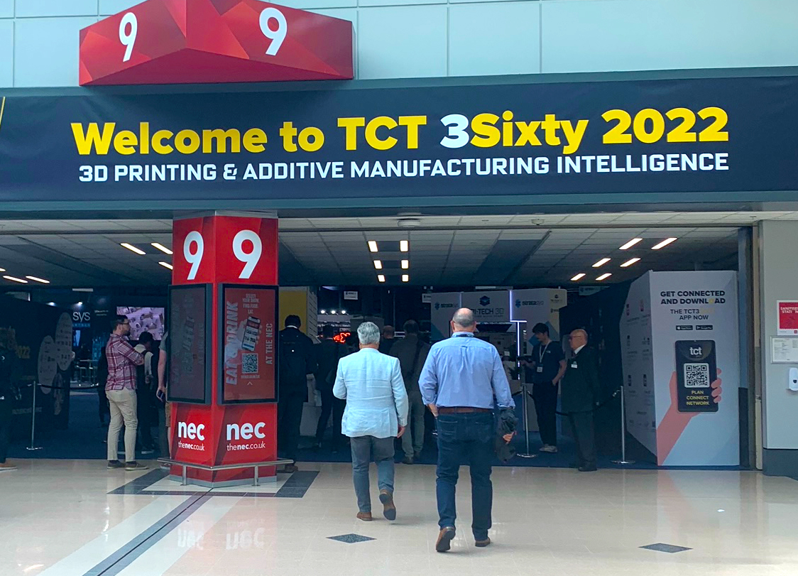 tct2022 entrance 3dprintuk